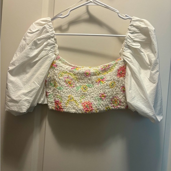 Zara top- never worn only tried on!! SMALL - Picture 2 of 3